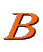 B 